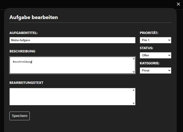 Aufgabenverwaltung